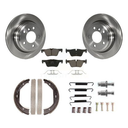 Kit de quincaillerie pour chaussures de stationnement, Rotors à disque arrière, tampons en céramique, pour BMW 328i xDrive GT