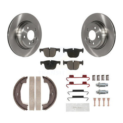Kit de chaussures de stationnement et de matériel de stationnement, Rotors à disque arrière, tampons en céramique, pour BMW 428i xDriv