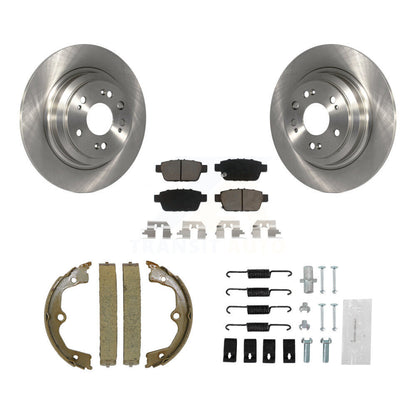 Kit de quincaillerie pour chaussures de stationnement, Rotors à disque arrière, tampons en céramique, pour Acura TL 2009 – 2014