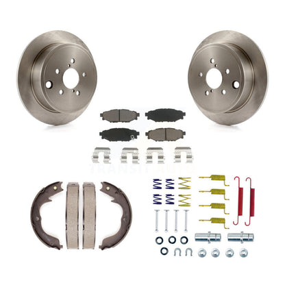Kit de chaussures de stationnement et de quincaillerie, Rotors à disque arrière, tampons en céramique, pour Subaru Outback