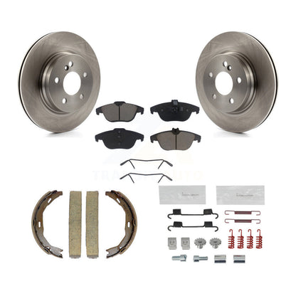 Kit de quincaillerie pour chaussures de stationnement, Rotors à disque arrière, tampons en céramique, pour Mercedes-Benz C300