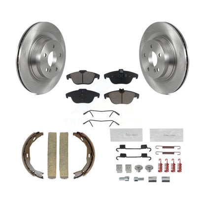 Kit de quincaillerie pour chaussures de stationnement, Rotors à disque arrière, tampons en céramique, pour Mercedes-Benz E550