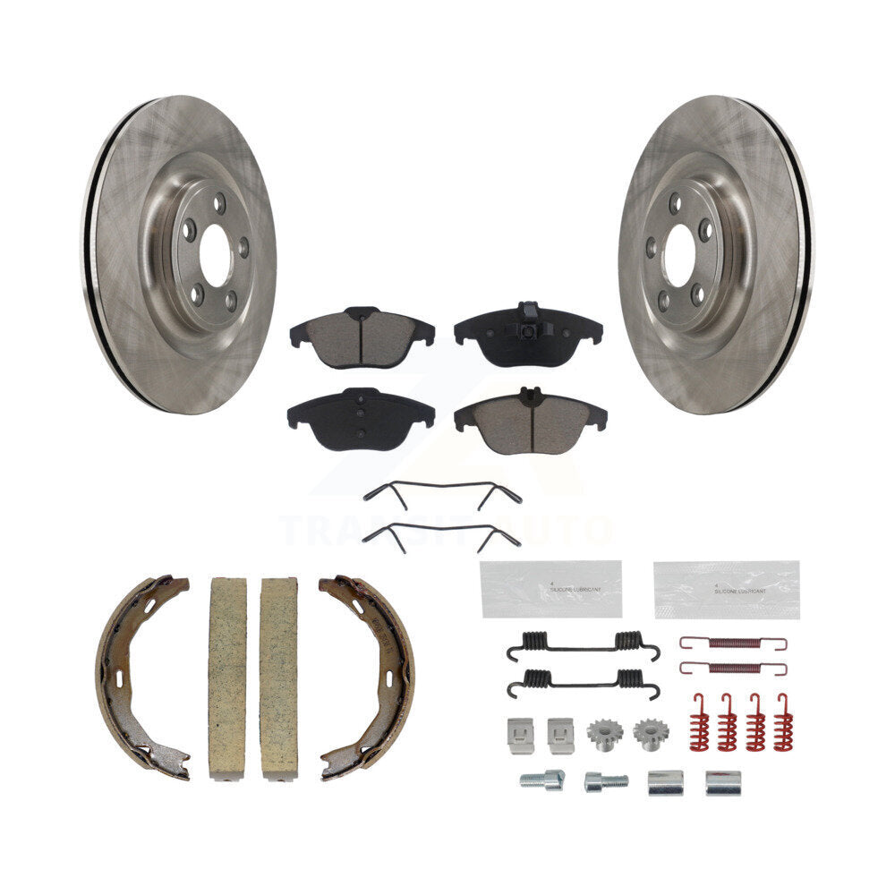 Kit de quincaillerie pour chaussures de stationnement, Rotors à disque arrière, tampons en céramique, pour Mercedes-Benz E400