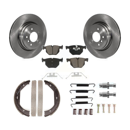 Kit de chaussures de stationnement et de matériel de stationnement, Rotors à disque arrière, tampons en céramique, pour BMW 335i xDriv