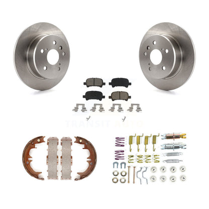 Kit de quincaillerie pour chaussures de stationnement, Rotors à disque arrière, tampons en céramique, pour Toyota Avalo 00-04