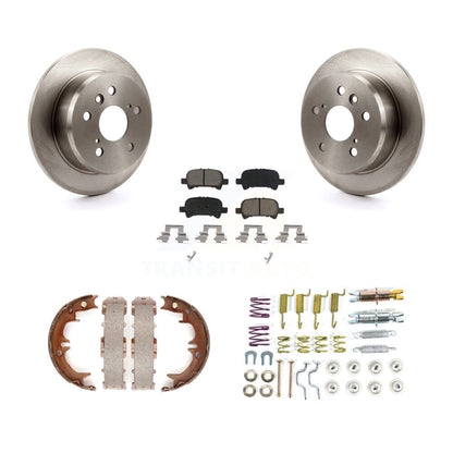 Kit de matériel de chaussures de stationnement, Rotors à disque arrière, tampons en céramique, pour Toyota Camry solaire