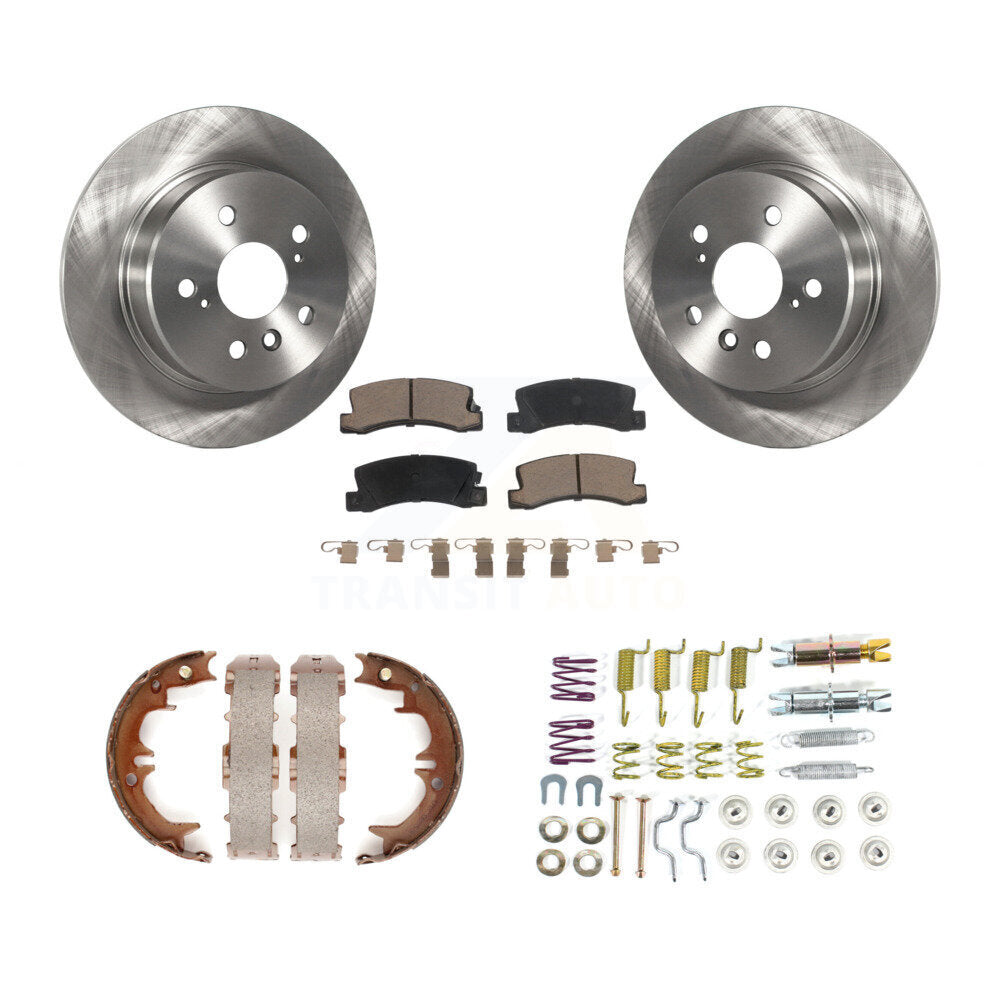 Kit de matériel de stationnement et de Rotors à disque arrière, tampons en céramique, pour Lexus RX300 AW