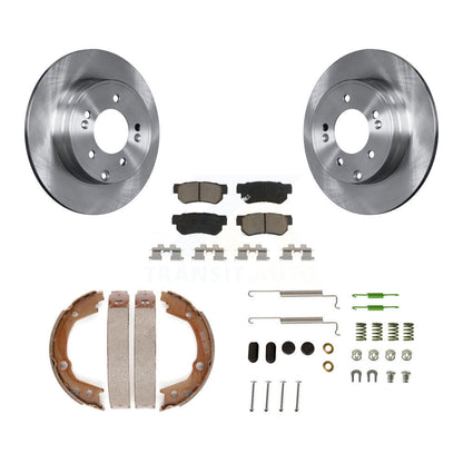 Kit de quincaillerie pour chaussures de stationnement, Rotors à disque arrière, tampons en céramique, pour Hyundai Sonata 3.3