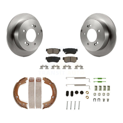 Kit de quincaillerie pour chaussures de stationnement, Rotors à disque arrière, tampons en céramique, pour Hyundai Sonata 2.4