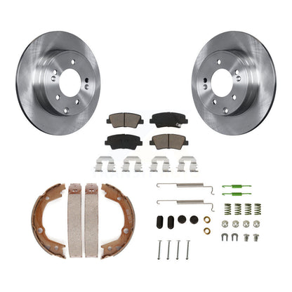 Kit de quincaillerie pour chaussures de stationnement, Rotors à disque arrière, tampons en céramique, pour Hyundai Sonata 3.3
