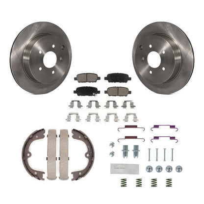 Kit de quincaillerie pour chaussures de stationnement, Rotors à disque arrière, tampons en céramique, pour Nissan Murano QX60