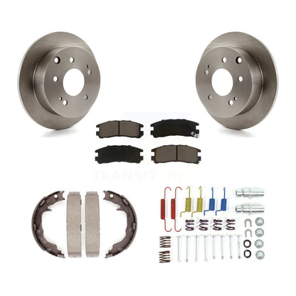 Kit de quincaillerie pour chaussures de stationnement, Rotors à disque arrière, tampons en céramique, pour Mitsubishi Eclipse