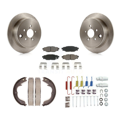 Kit de chaussures de stationnement et de quincaillerie, Rotors à disque arrière, tampons en céramique, pour Subaru Impreza