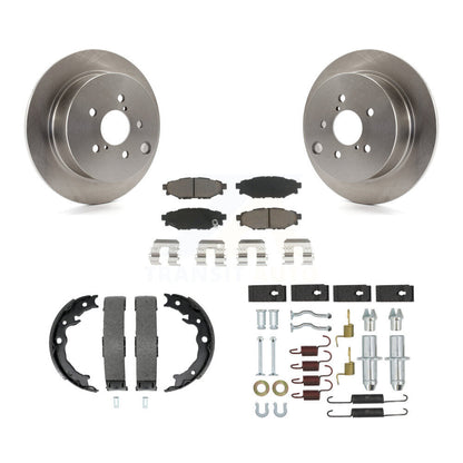 Kit de quincaillerie pour chaussures de stationnement, Rotors à disque arrière, tampons en céramique, pour Subaru Crosstrek X