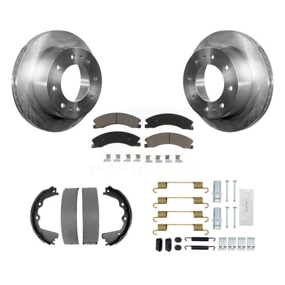 Kit de quincaillerie pour chaussures de stationnement, Rotors à disque arrière, tampons en céramique, pour GMC Sierra 2500 HD