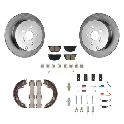 Kit de quincaillerie pour chaussures de stationnement, Rotors à disque arrière, tampons en céramique, pour Scion tC 2005 – 2010