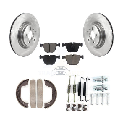 Kit de quincaillerie pour chaussures de stationnement, Rotors à disque arrière, tampons en céramique, pour BMW 750i xDrive GT