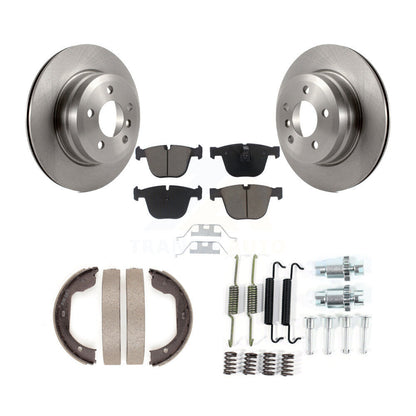 Kit de quincaillerie pour chaussures de stationnement, Rotors à disque arrière, tampons en céramique, pour BMW X6 xDrive35 09
