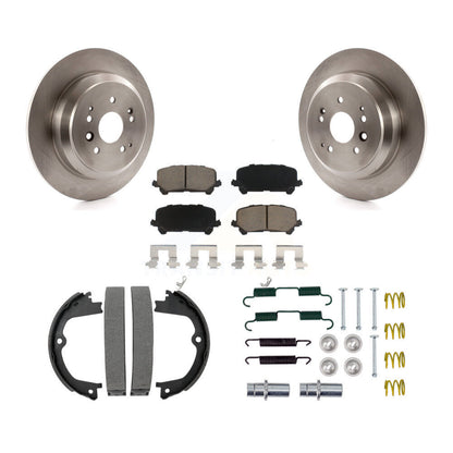 Kit de quincaillerie pour chaussures de stationnement, Rotors à disque arrière, tampons en céramique, pour Acura MD 2014 – 2016