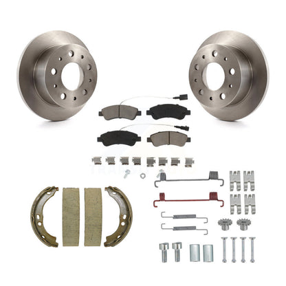 Kit de quincaillerie pour chaussures de stationnement, Rotors à disque arrière, tampons en céramique, pour Ram ProMaster 2500