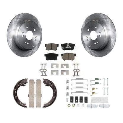 Kit de chaussures de stationnement et de matériel de stationnement, Rotors à disque arrière, tampons en céramique, pour Honda CR-V Acura