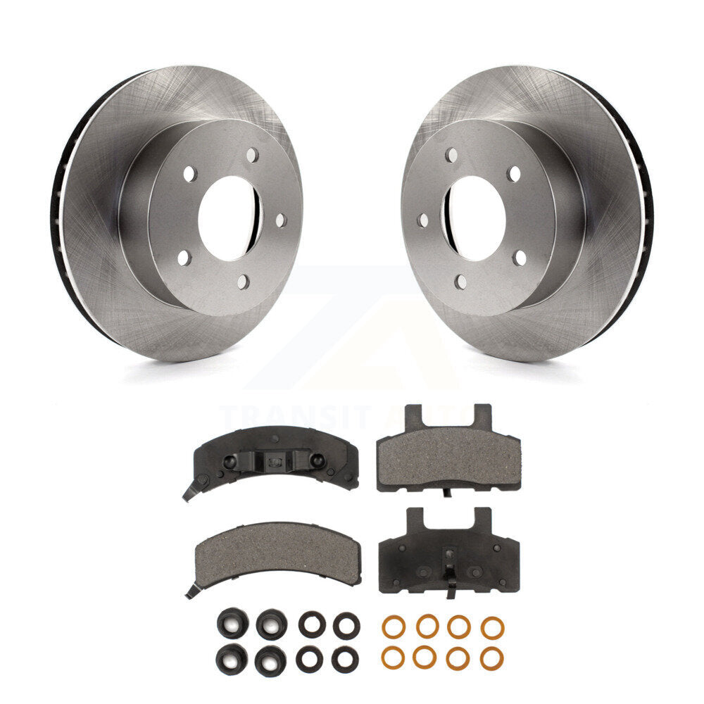 Kit de plaquettes de frein à disque avant, Rotors semi-métalliques, pour Chevrolet Astro GMC Safari AW