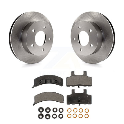 Kit de plaquettes de frein à disque avant, Rotors semi-métalliques, pour Chevrolet Astro GMC Safari AW