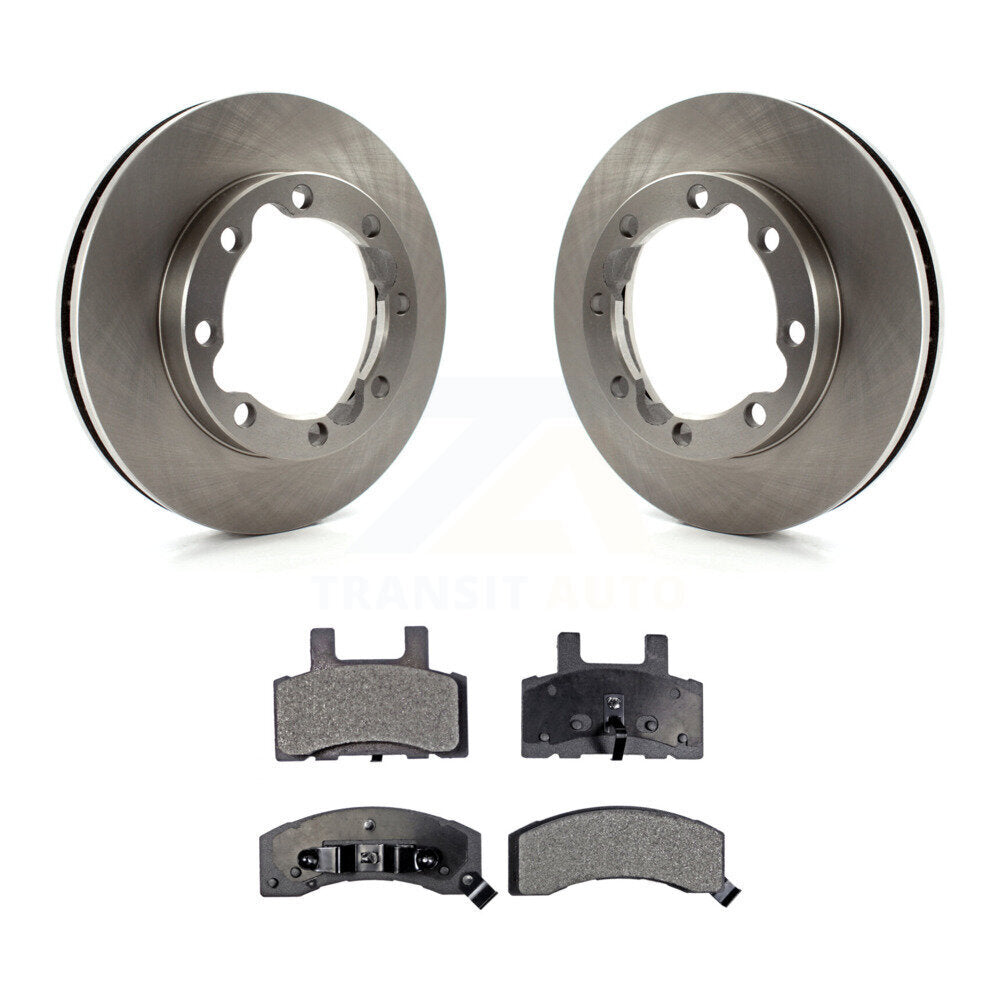 Kit de plaquettes de frein semi-métalliques pour Rotors de frein avant, pour Dodge Ram 2500 K3500 3500 Chevrole