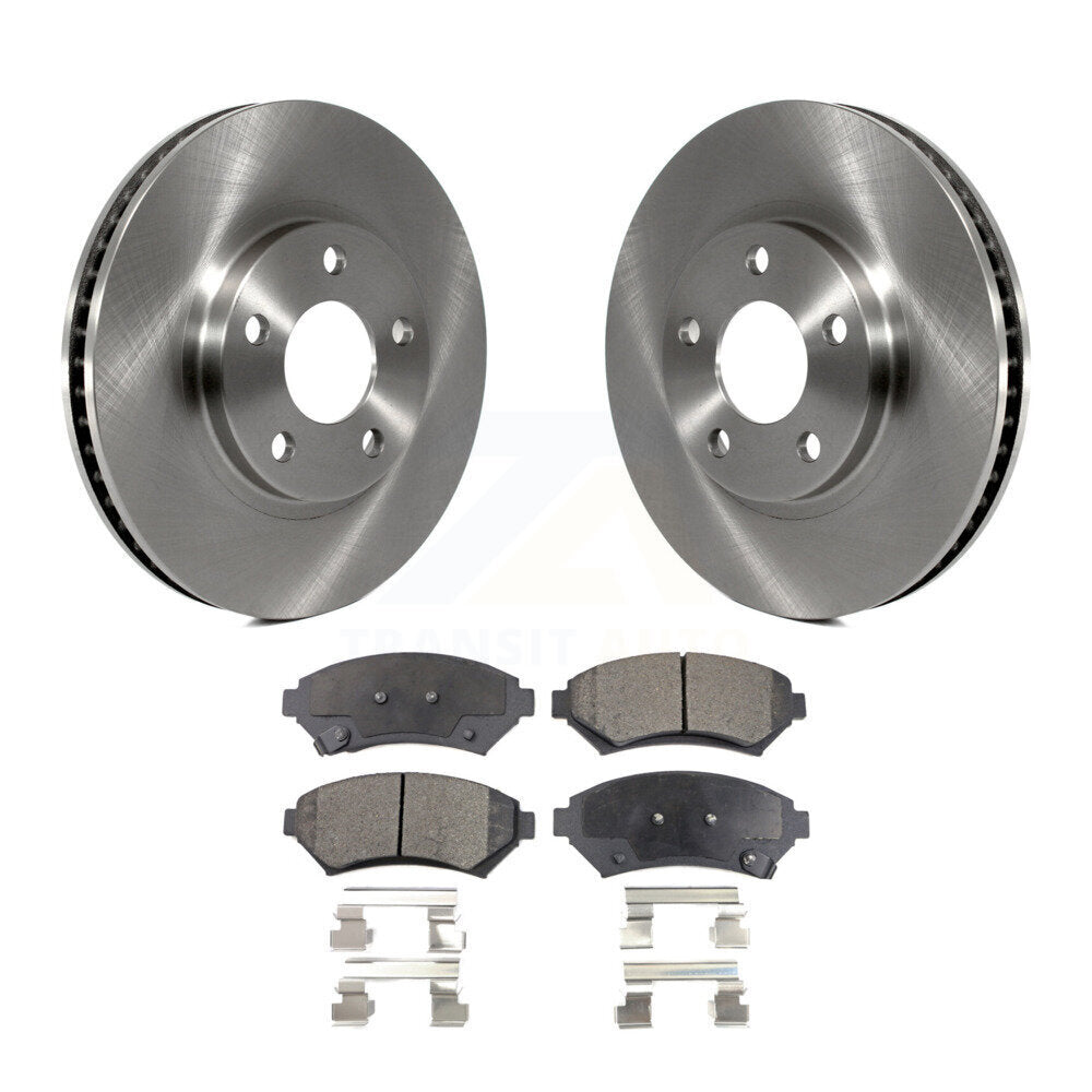 Kit de plaquettes semi-métalliques de Rotor de frein avant, pour Chevrolet Impala Buick LeSabre Mont