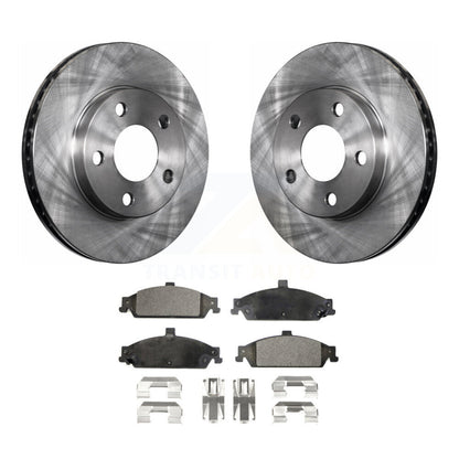 Rotors de frein avant et Kit de plaquettes semi-métalliques pour Pontiac Grand Am Chevrolet Malib