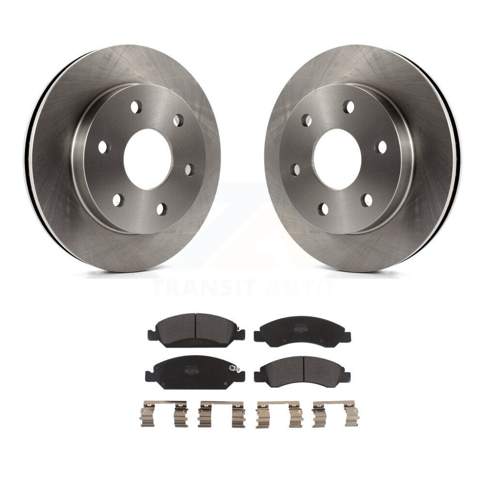 Kit de plaquettes de frein semi-métalliques pour Rotors de frein avant, pour frein arrière à disque GMC Sierra 1500 07