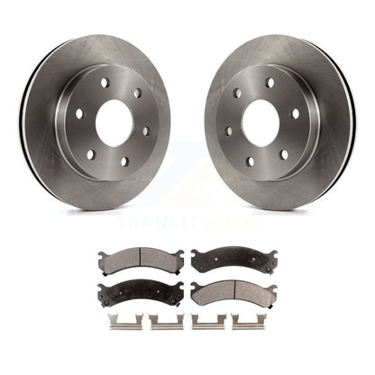 Rotors de frein avant et Kit de plaquettes semi-métalliques pour Chevrolet Express 2500 GMC Savan
