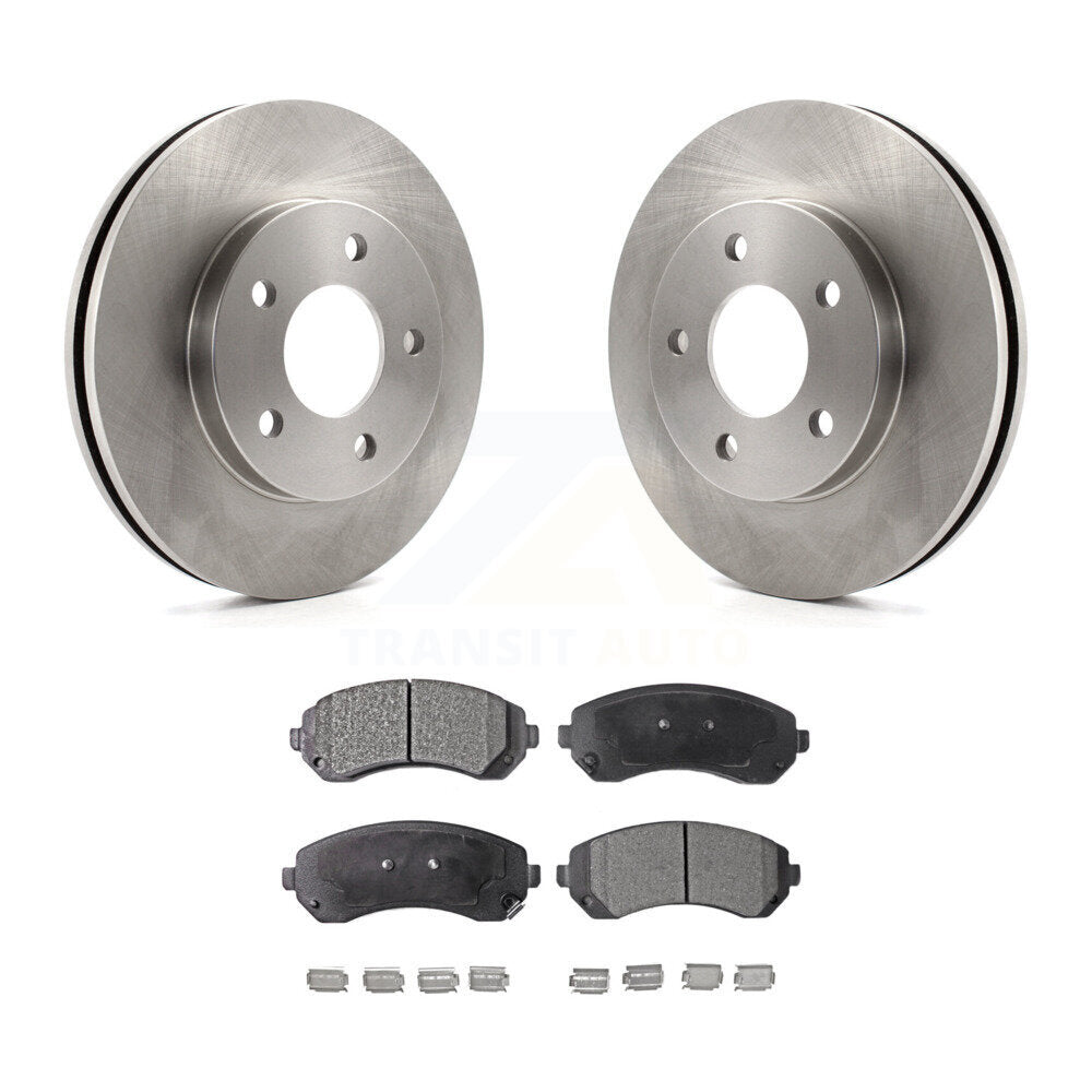 Kit de plaquettes de frein semi-métalliques pour Rotors de frein à disque avant, pour Buick rendez-vous Pontiac Azte