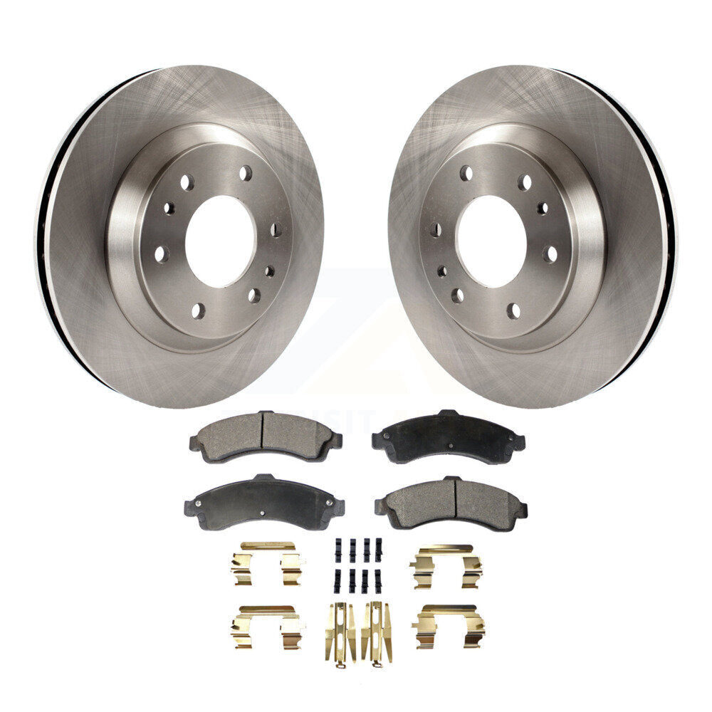 Kit de plaquettes semi-métalliques de Rotor de frein à disque avant, pour GMC Envoy Chevrolet Trailblaze