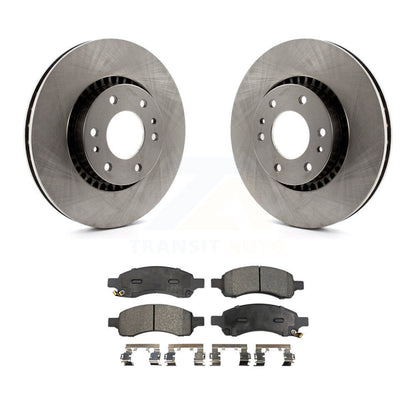 Kit de rotor de frein avant et de plaquettes semi-métalliques pour Chevrolet Trailblazer GMC Envoy X