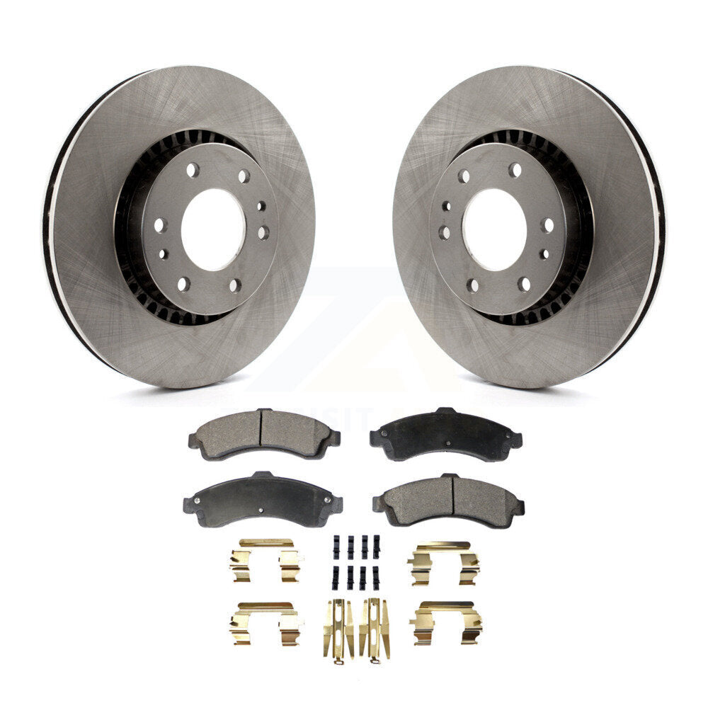 Kit de rotor de frein avant et de plaquettes semi-métalliques pour Chevrolet GMC Trailblazer Envoy X