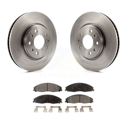 Kit de disques de frein à disque avant et plaquettes semi-métalliques pour Cadillac CTS STS