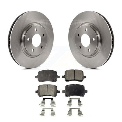 Kit de rotor de frein avant et de plaquettes semi-métalliques pour Chevrolet Cobalt Saturn Ion Malib