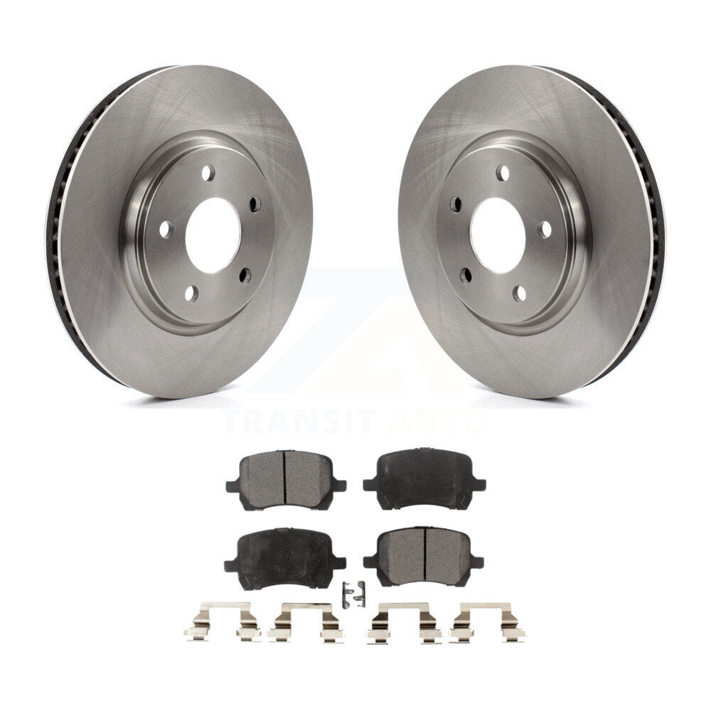 Kit de plaquettes de frein semi-métalliques pour Rotors de frein avant, pour Chevrolet Malibu Pontiac G5 G6 Aur