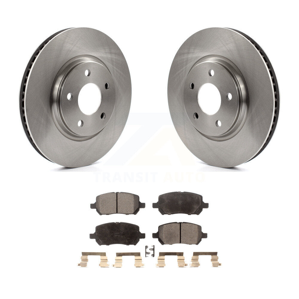 Kit de plaquettes de frein semi-métalliques pour Rotors de frein avant, pour 10 Pontiac G5 avec frein à disque arrière