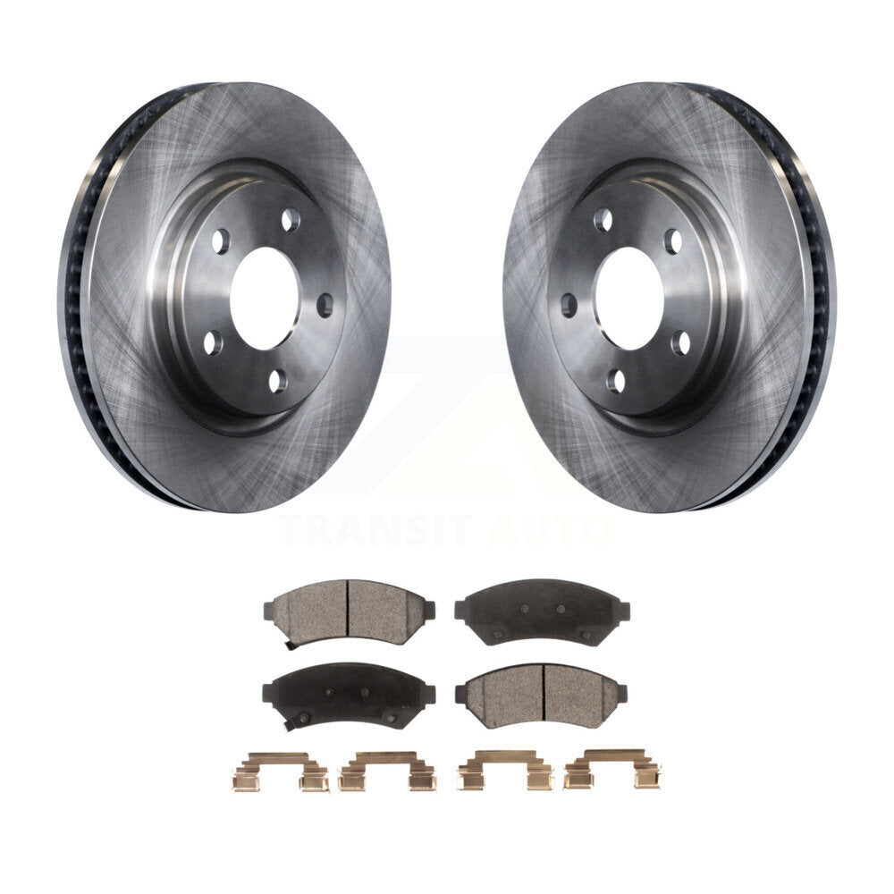 Rotors de frein avant et Kit de plaquettes semi-métalliques pour Buick Pontiac LaCrosse Grand Pri