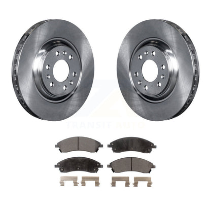Kit de disques de frein à disque avant et plaquettes semi-métalliques pour Cadillac SRX 2004-2009