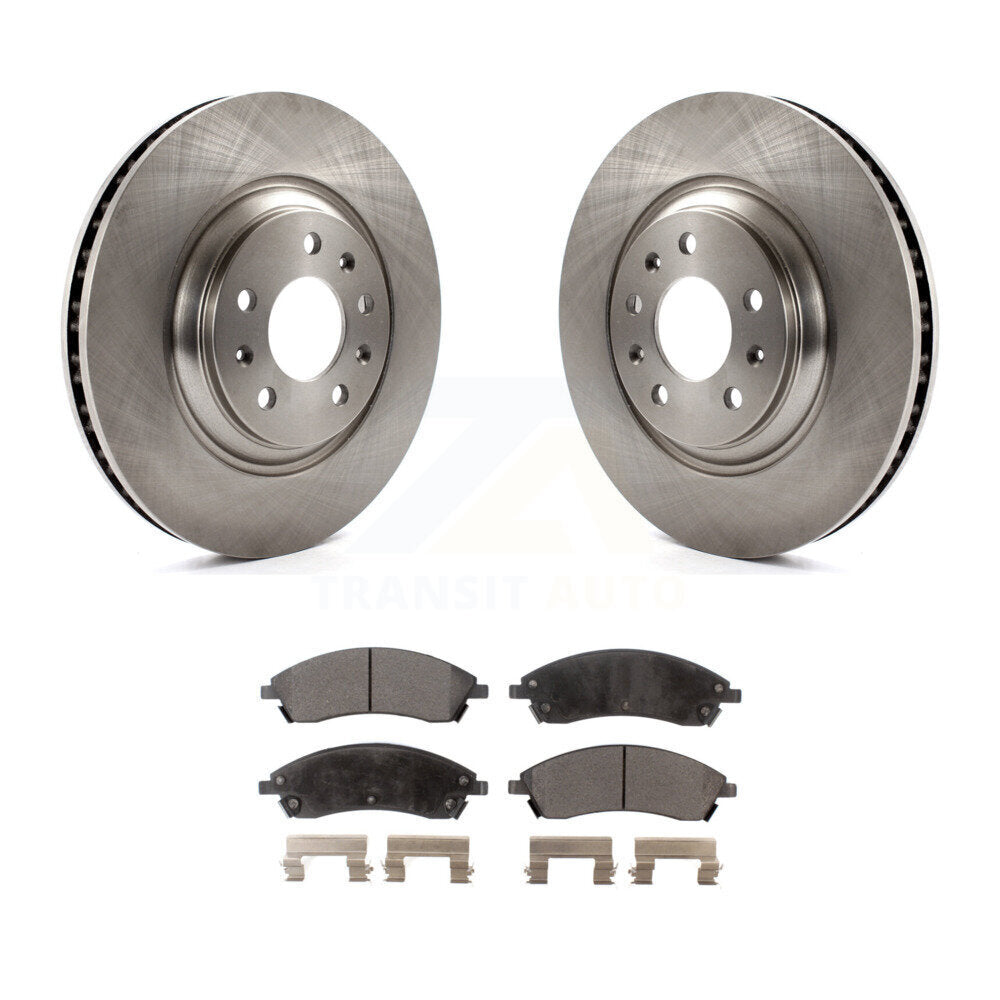 Kit de plaquettes de frein semi-métalliques pour Rotors de frein avant, pour Cadillac CTS STS Pontiac Bonnevill
