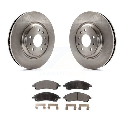 Kit de plaquettes de frein semi-métalliques pour Rotors de frein avant, pour Cadillac CTS STS Pontiac Bonnevill
