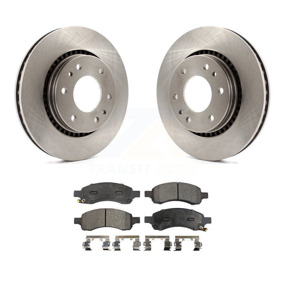 Kit de plaquettes semi-métalliques de Rotor de frein à disque avant, pour Chevrolet Trailblazer GMC Envo