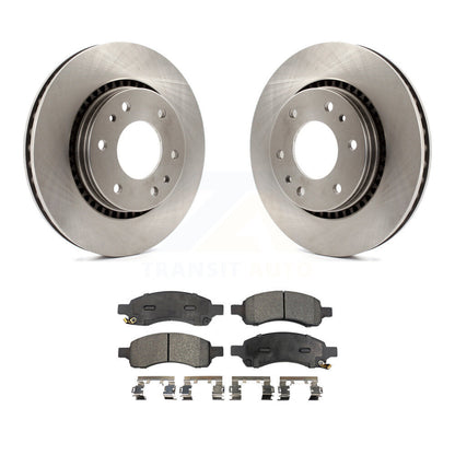 Kit de plaquettes semi-métalliques de Rotor de frein à disque avant, pour Chevrolet Trailblazer GMC Envo