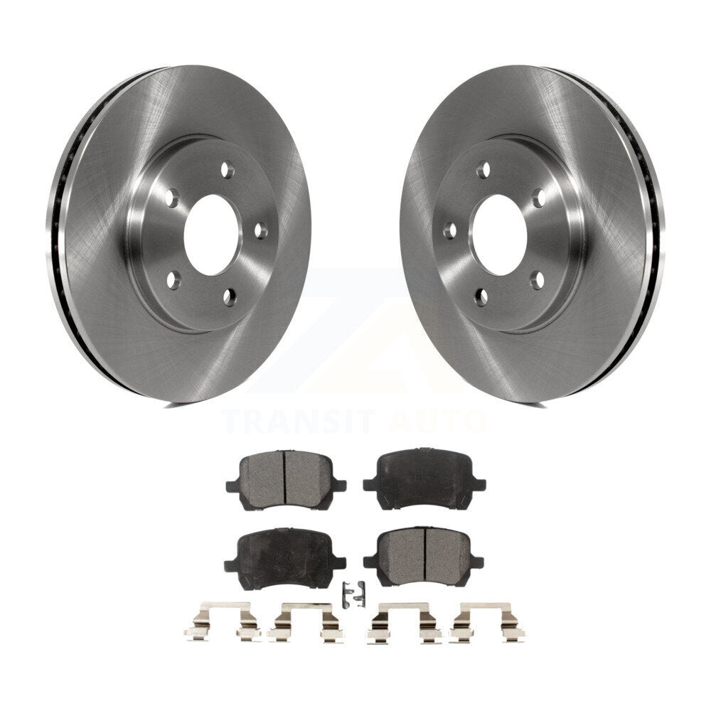 Kit de disques de frein à disque avant et plaquettes semi-métalliques pour Chevrolet HHR K8F-100055