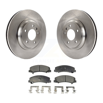 Kit de rotor de frein avant et de plaquettes semi-métalliques pour Buick Lucerne Chevrolet Impala DT