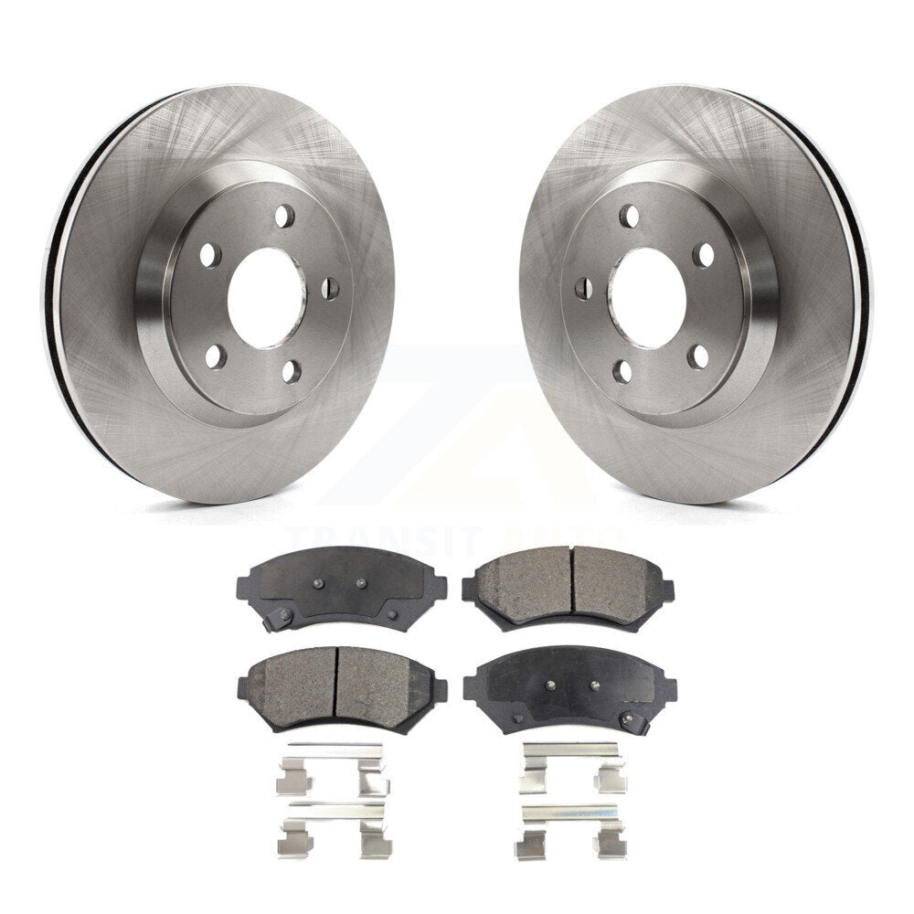 Kit de plaquettes semi-métalliques de Rotor de frein avant, pour Chevrolet Impala Buick LeSabre Mont