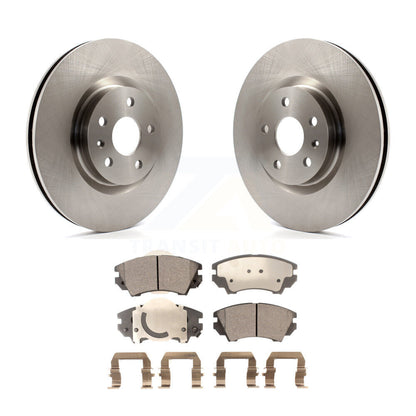 Kit de rotor de frein à disque avant et de plaquettes semi-métalliques pour Chevrolet Capric 2011-2017